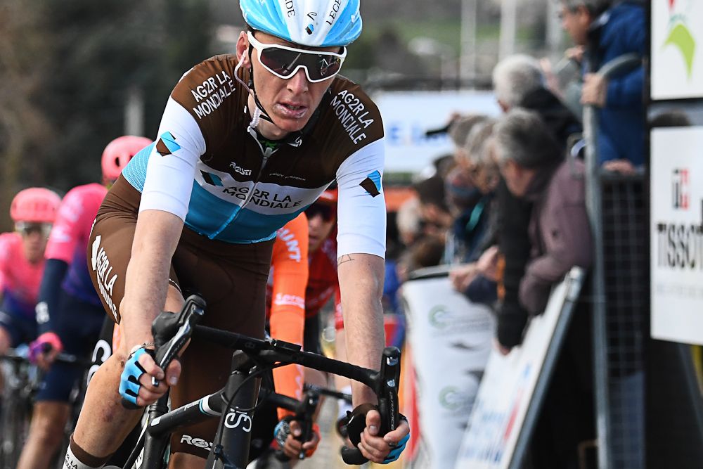 Romain Bardet finishes stage 4 at Paris-Nice