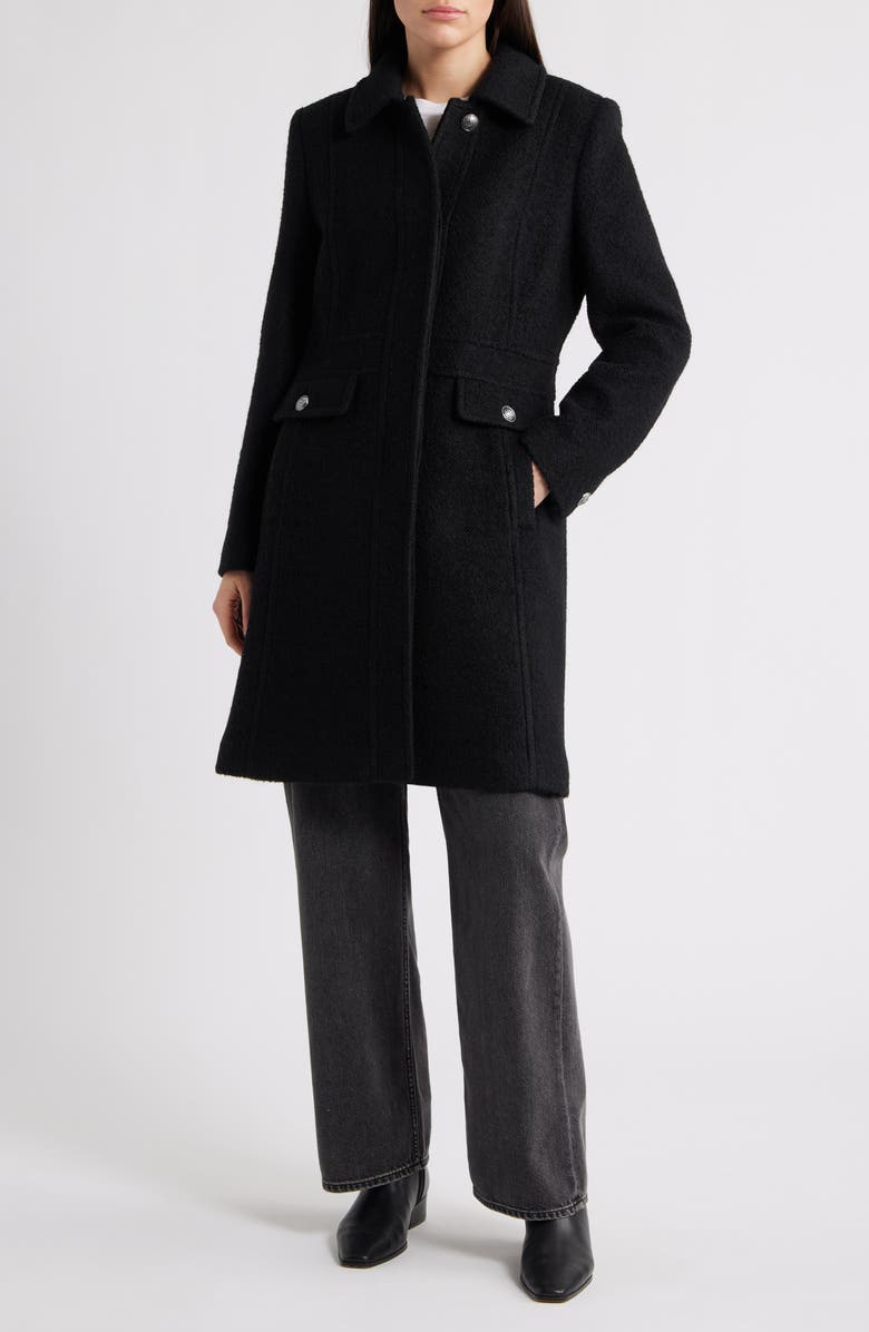 Boucl&amp;eacute; Longline Coat