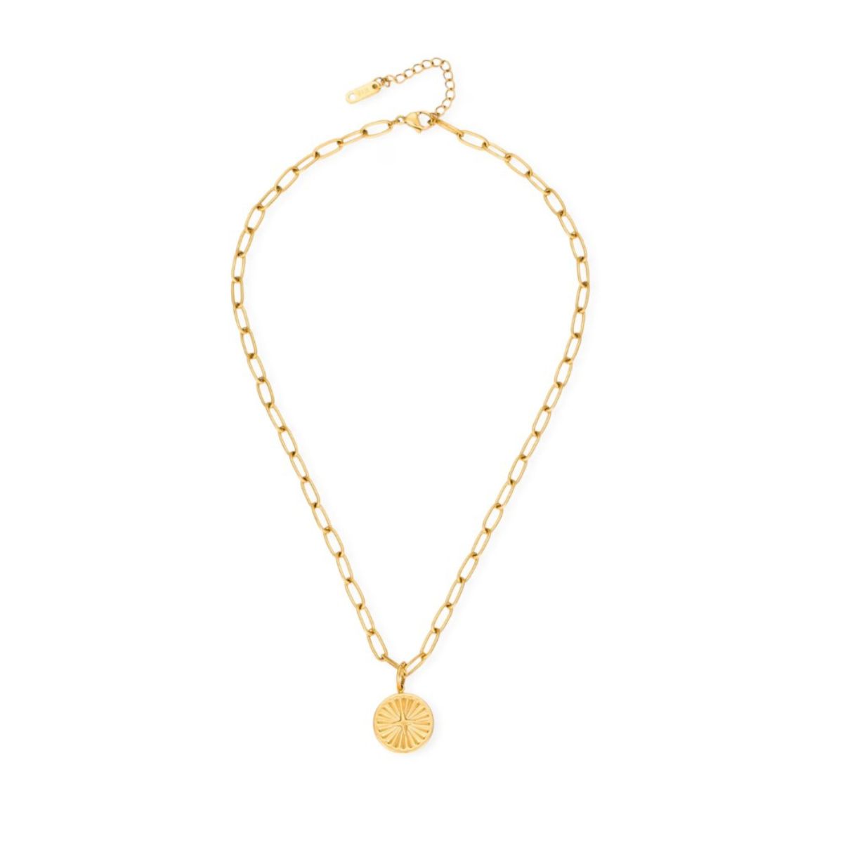 North Star Necklace In Gold