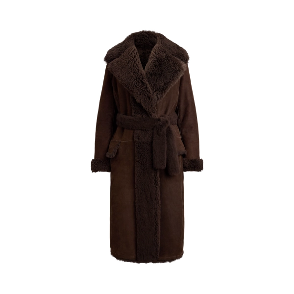 ralph lauren, Wilmer Reversible Shearling Coat