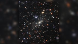 NASA's James Webb Space Telescope has produced the deepest and sharpest infrared image of the distant universe to date. Known as Webb's First Deep Field, this image of galaxy cluster SMACS 0723 is overflowing with detail.