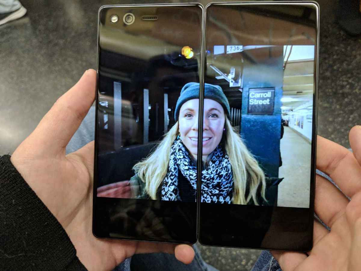 How a normal picture looks on the ZTE Axon M