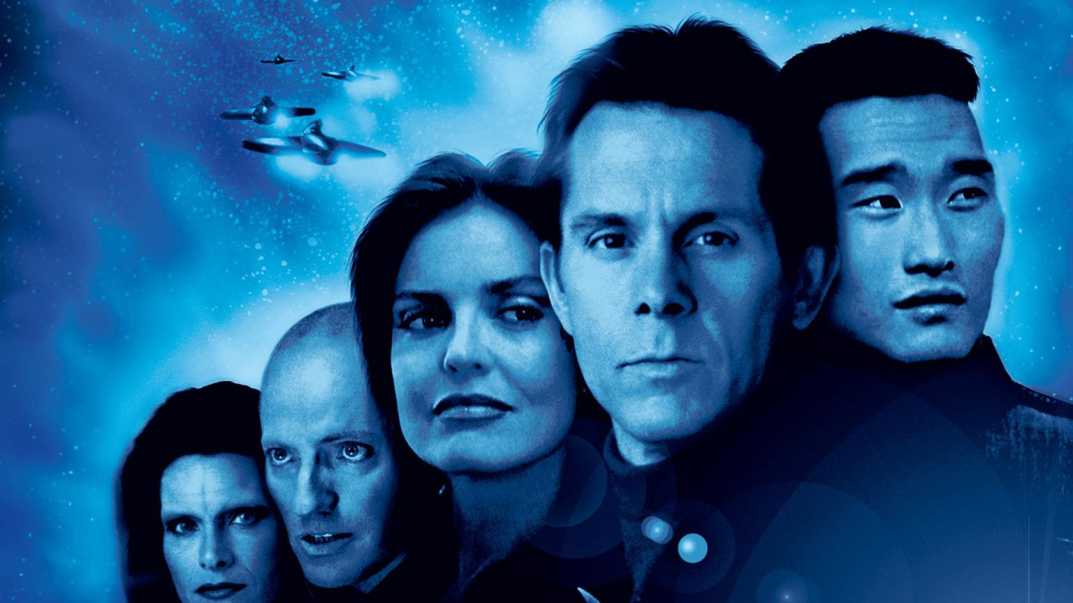 Poster art from "Babylon 5" spin-off "Crusade"
