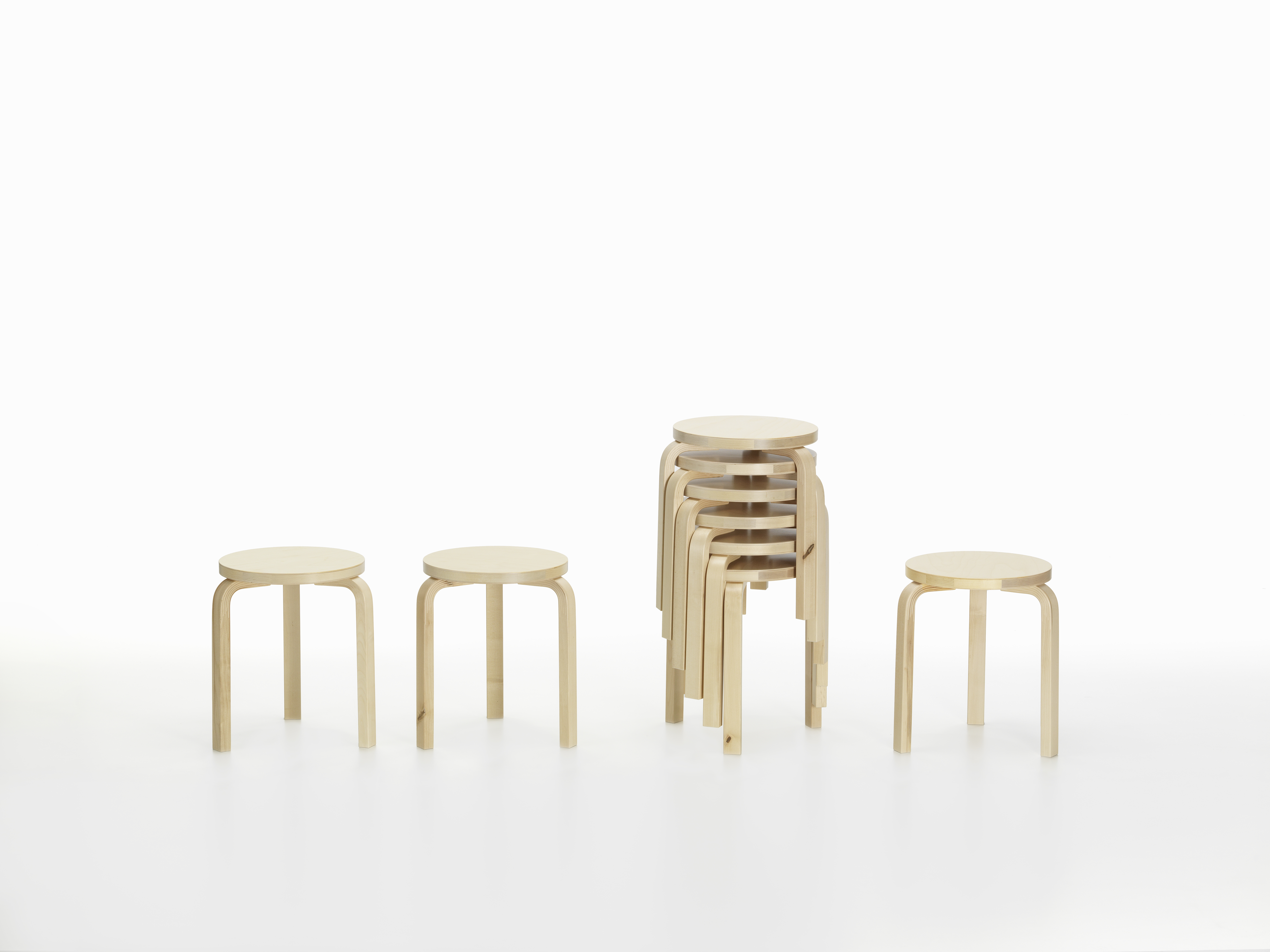 Artek 60 Stool by Alvar Aalto