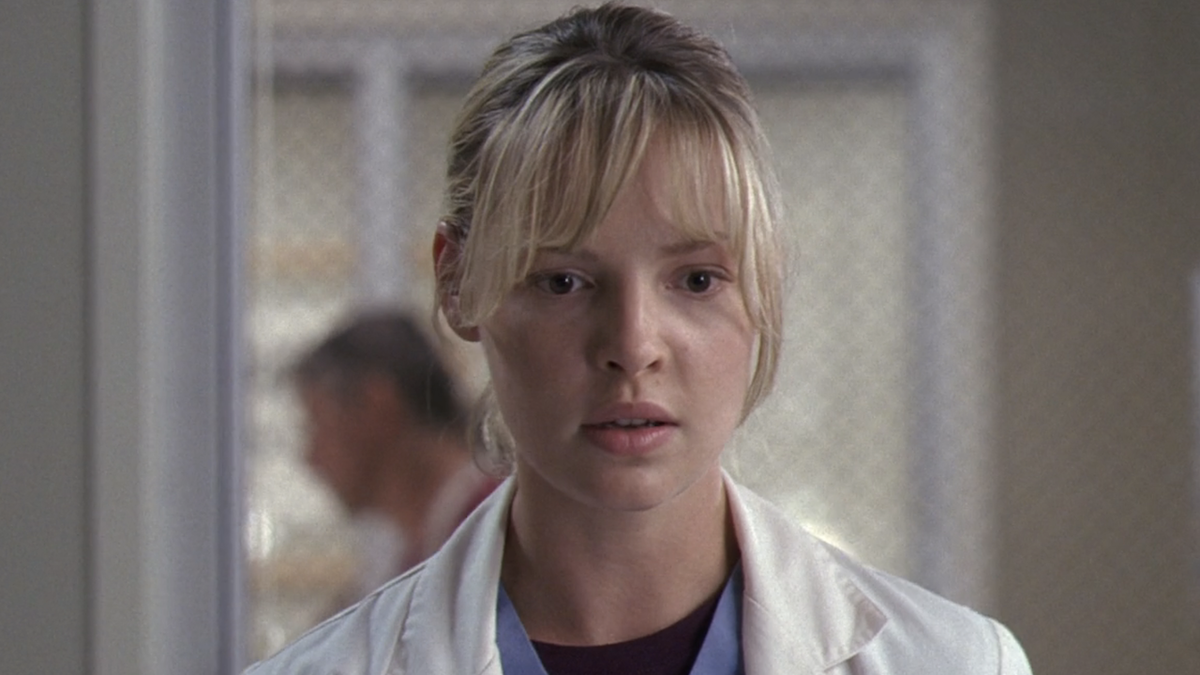 Katherine Heigl in episode 3 of Grey&#039;s Anatomy Season 1