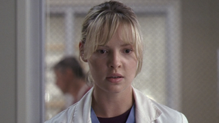 Katherine Heigl in episode 3 of Grey's Anatomy Season 1