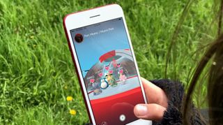 Pokemon Go on iPhone: Red Gym