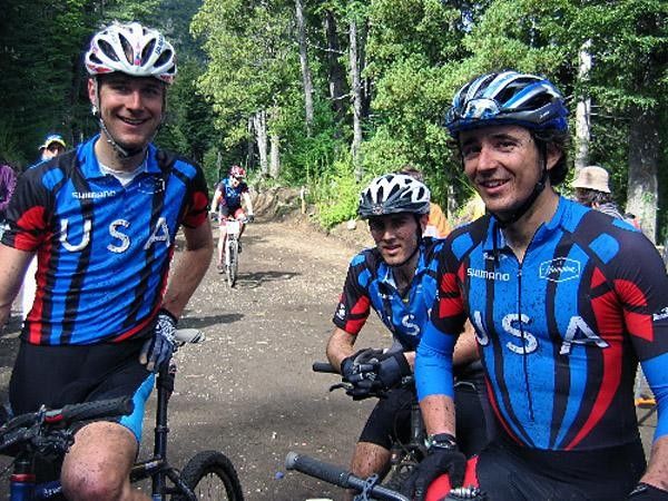 JHK, Mike Broderick, and Adam Craig enjoyed a hard race at the Pan Ams.