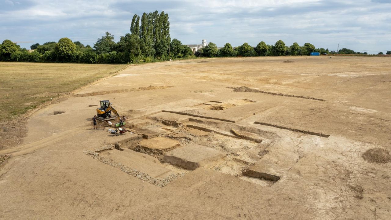 The sanctuary site near the city of Rennes in Brittany was slightly elevated and overlooked the entire region.