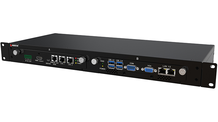 Arista Debuts RS-121 1RU Rackmount Computer with HDBaseT KVM Extender