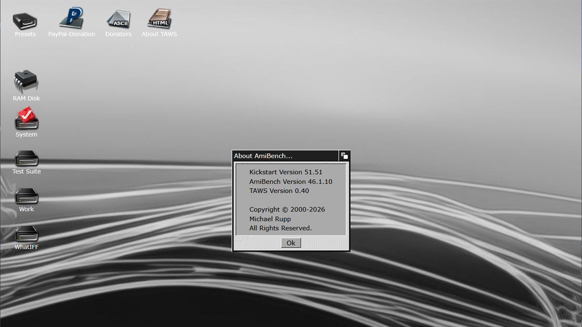 TAWS - The Amiga Workbench Simulation