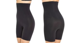 Plus size shapewear Spanx black high waist short