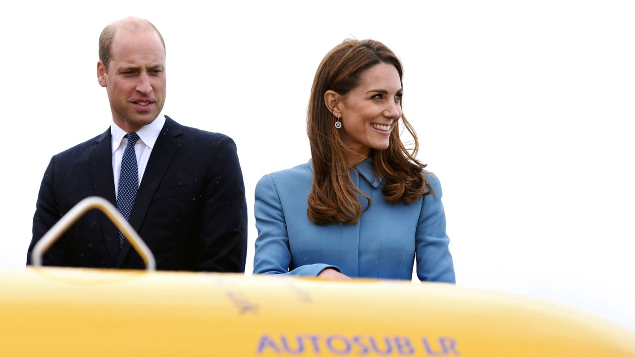 The Duke &amp; Duchess Of Cambridge Attend The Naming Ceremony For The RSS Sir David Attenborough