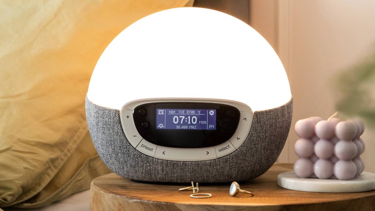 Lumie wake up light blue light feature