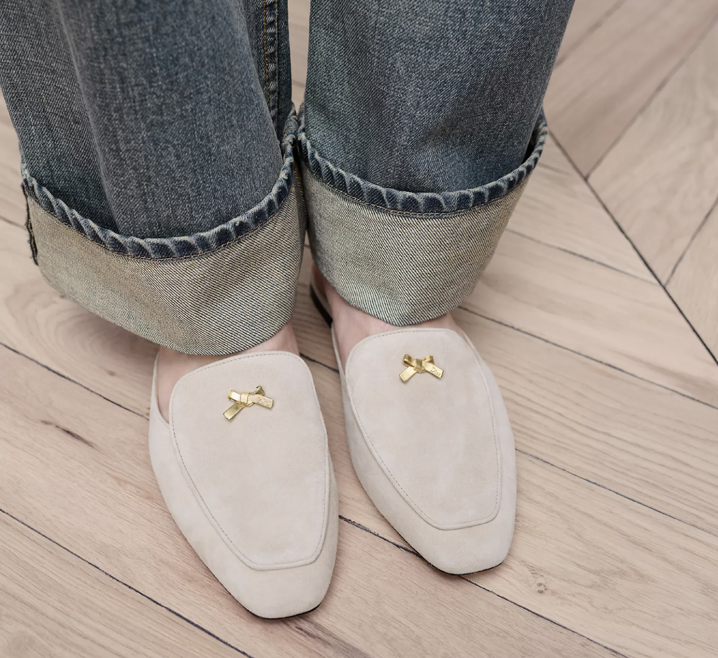 Dior, Rope Beige Suede Goatskin