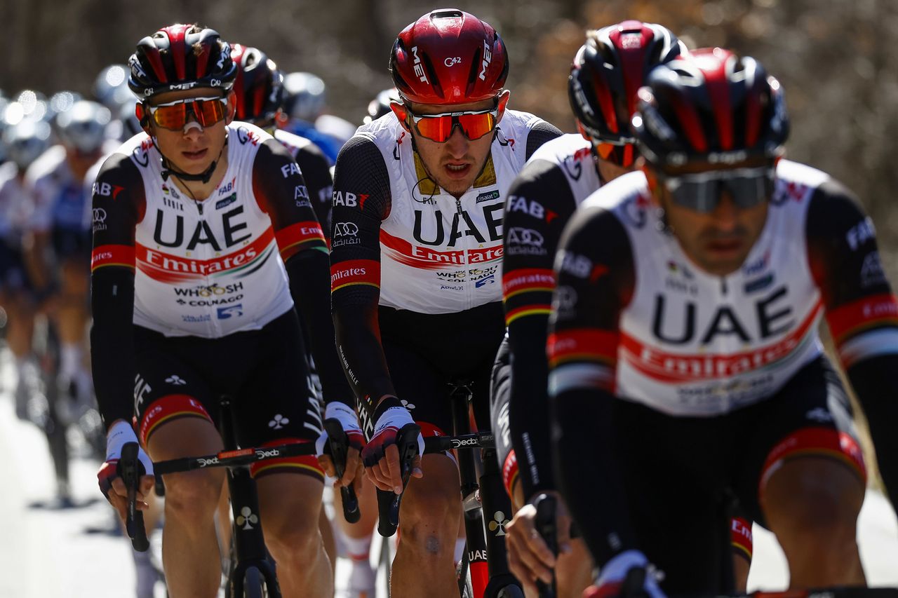 Tirreno Adriatico 2022 - 57th Edition - 4th stage Cascata delle Marmore - Bellante 202 km - 10/03/2022 - Marc Soler (ESP - UAE Team Emirates) - photo Luca Bettini/SprintCyclingAgency&Acirc;&copy;2022
