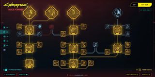 Cyberpunk 2077 skill planner - all reflex skill icons