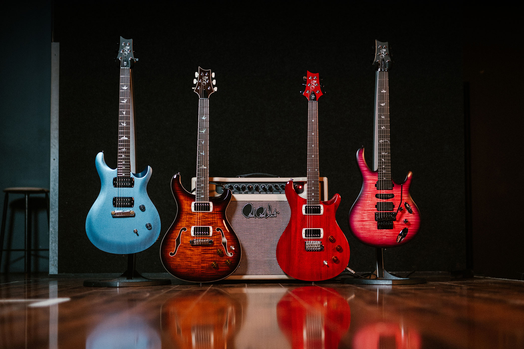 PRS Guitars SE updates 2025: the SE CE 24 Standard Satin Stoptail joins the newly refreshed SE Semi Hollow, DGT Standard and Herman Li&#039;s Chleo.