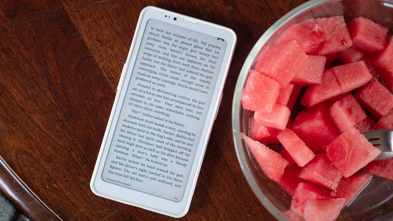 This E Ink Android phone is the Kindle phone I've always wanted