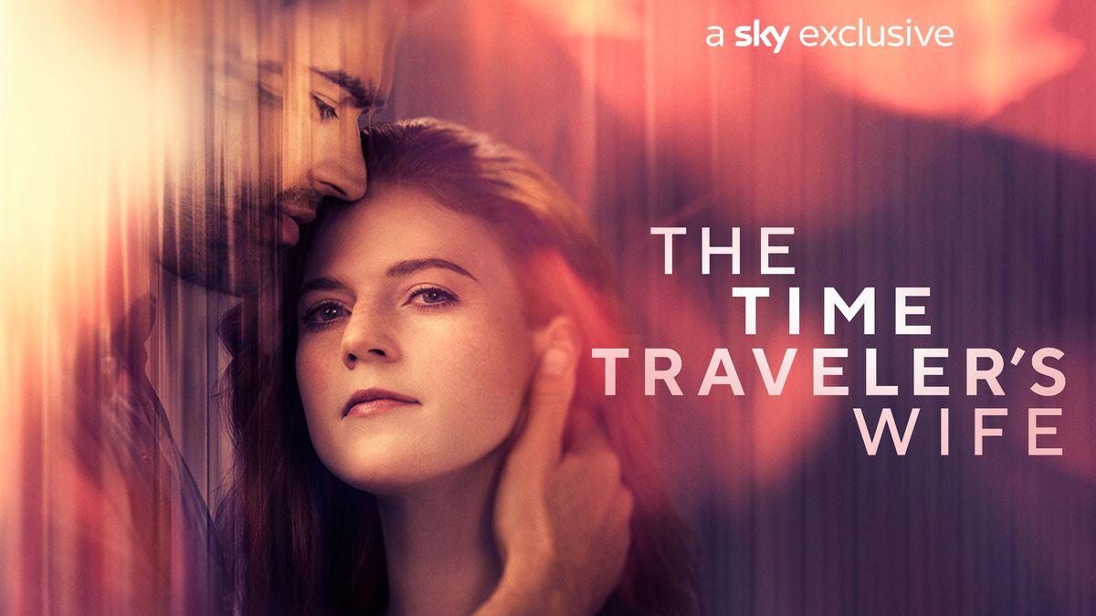 key art for The Time Traveler&#039;s Wife featuring Theo James and Rose Leslie.