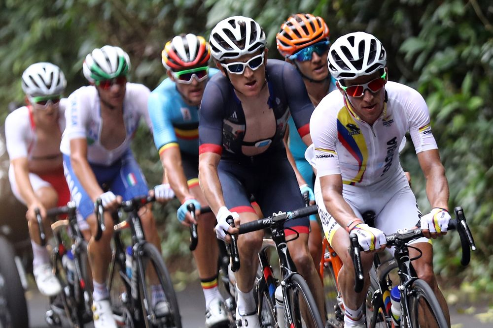 Sergio Henao looked good until he crashed out on the last lap