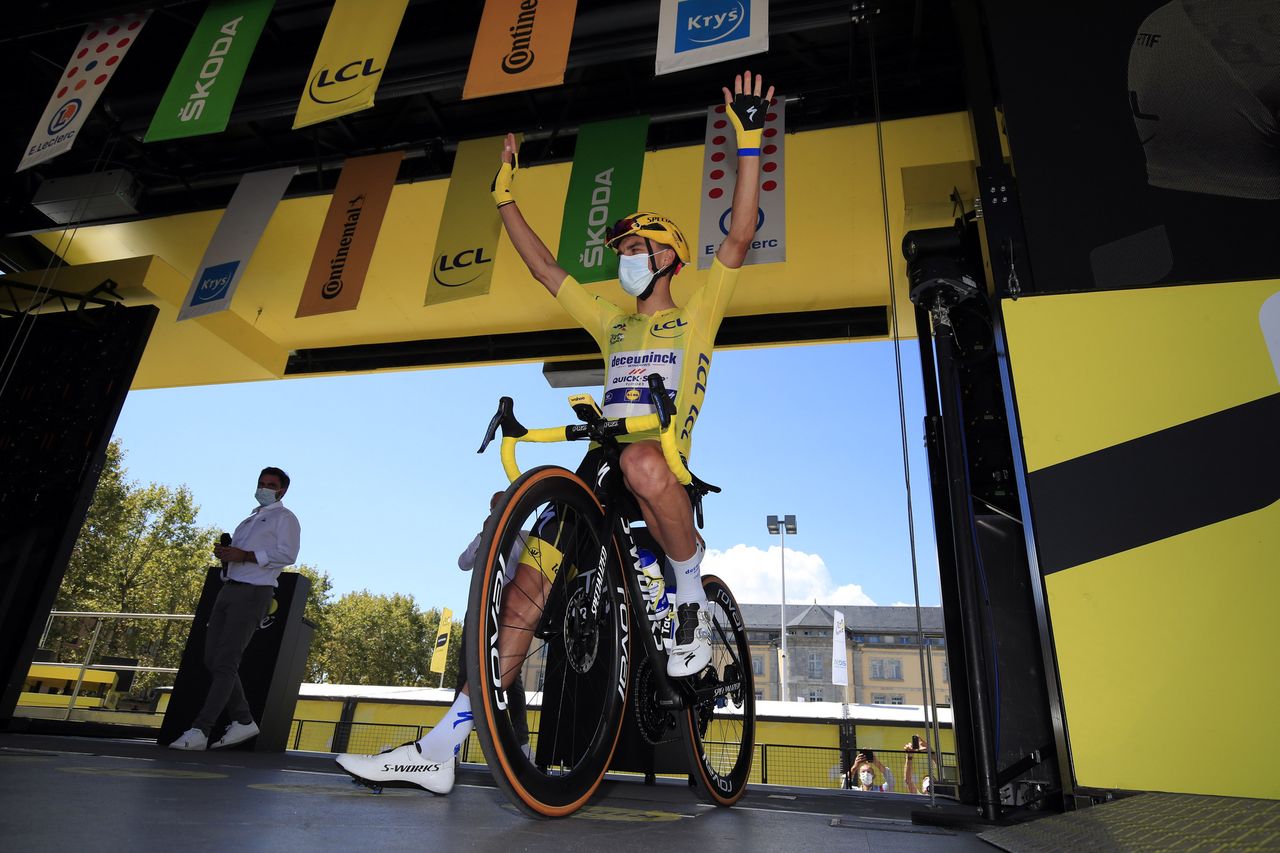 Tour de France 2020 107th Edition 5th stage Gap Privas 183 km 02092020 Julian Alaphilippe FRA Deceuninck Quick Step photo Luca BettiniBettiniPhoto2020