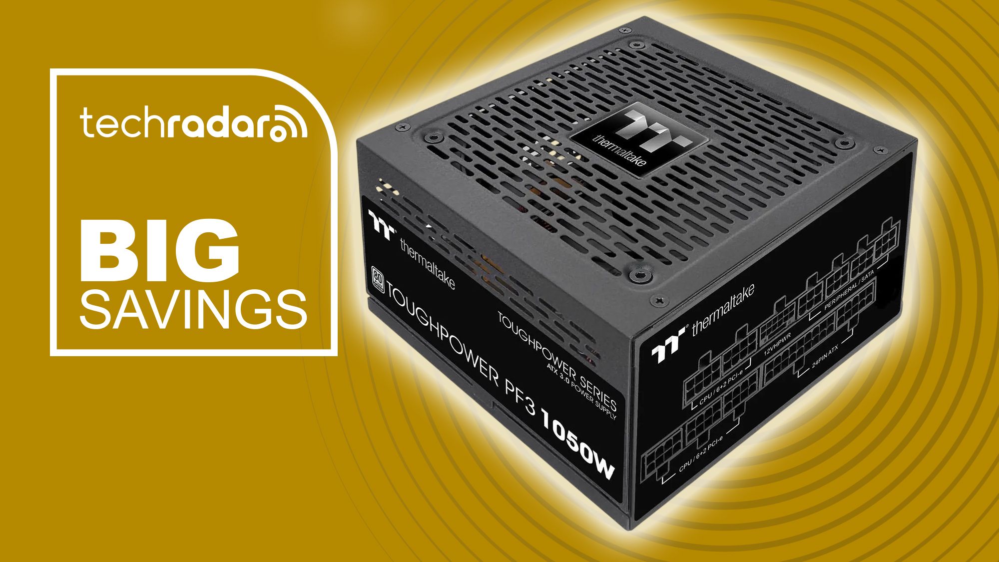 Future-proof your PC for under $90 — Thermaltake's Toughpower PF3 PSU lets you power today's PC hardware and tomorrow's upgrades with this limited-time deal at Newegg
