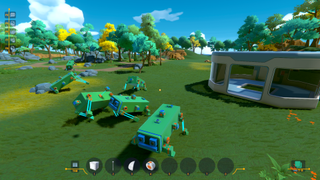 Plasma sandbox building sim