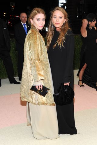 Mary-Kate and Ashley Olsen at the Met Ball 2016