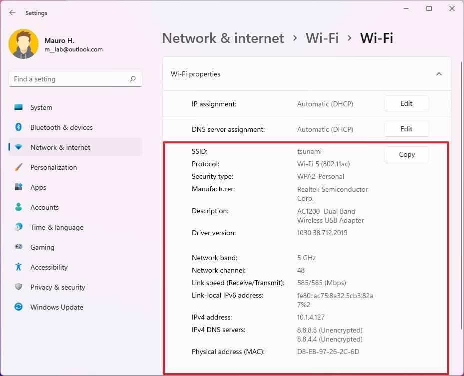 Wireless Network Configuration