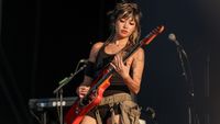 CHICAGO, ILLINOIS - AUGUST 2: Beabadoobee performs during Lollapalooza at Grant Park on August 2, 2026 in Chicago, Illinois. (Photo by Michael Hickey/Getty Images)