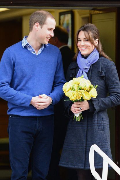 Kate Middleton leaving hospital 