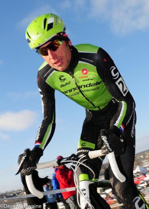 Big Ryan Trebon (Cannondale) was unable to reel in Page once he went