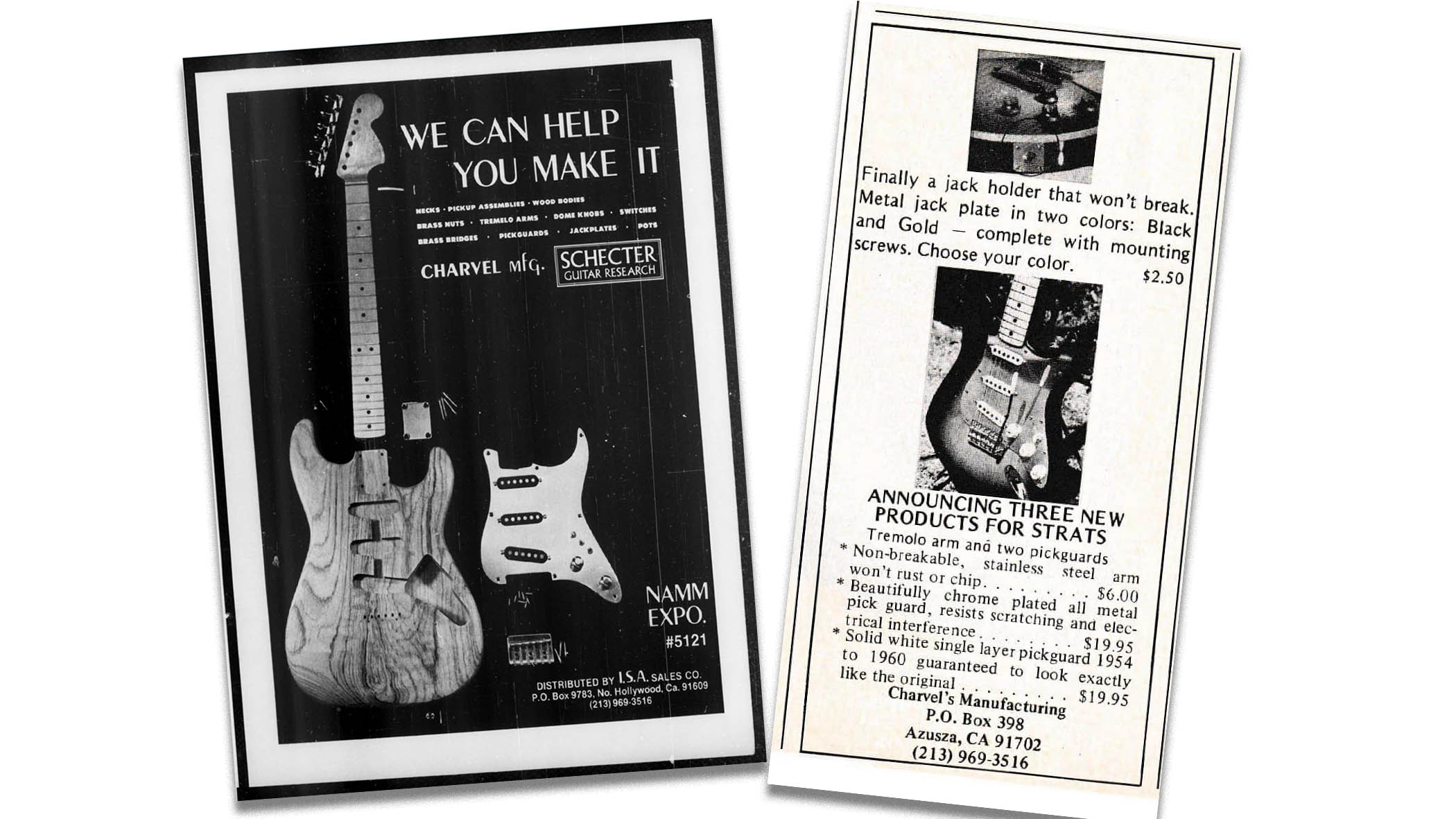Vintage Charvel Ads
