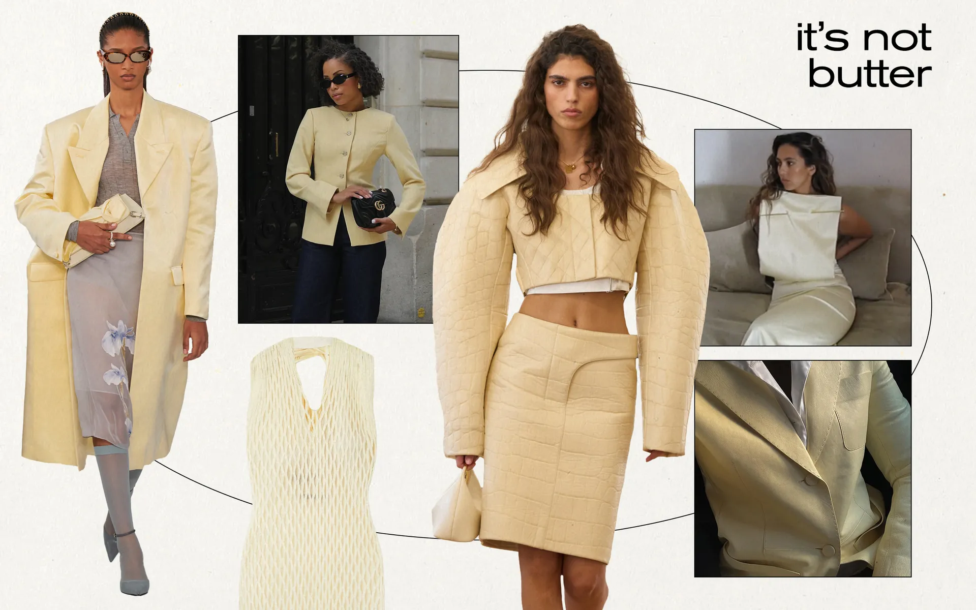 Summer 2024 Fashion Trends: Butter Yellow Color 