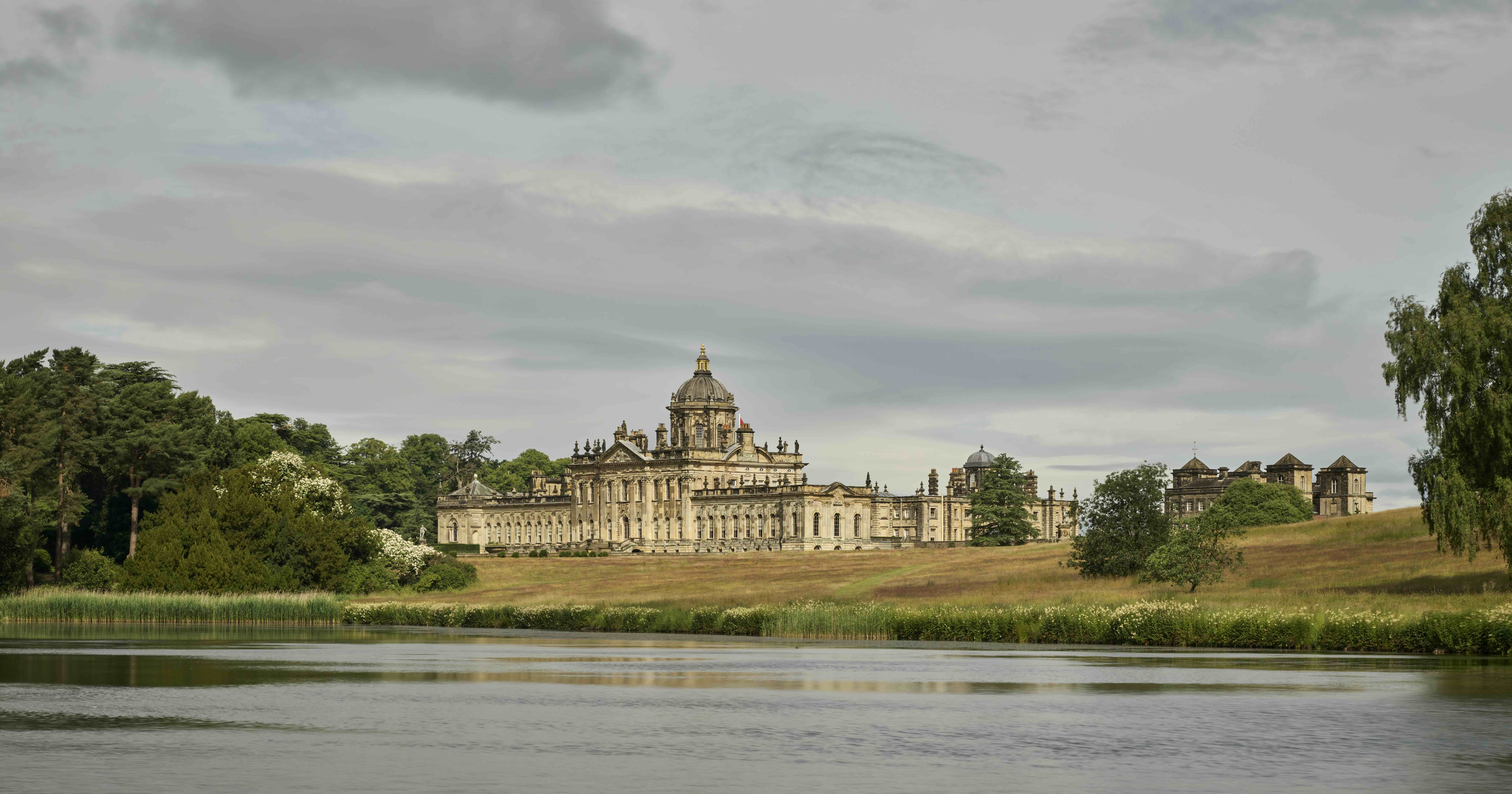 Castle Howard viewed from across the lake