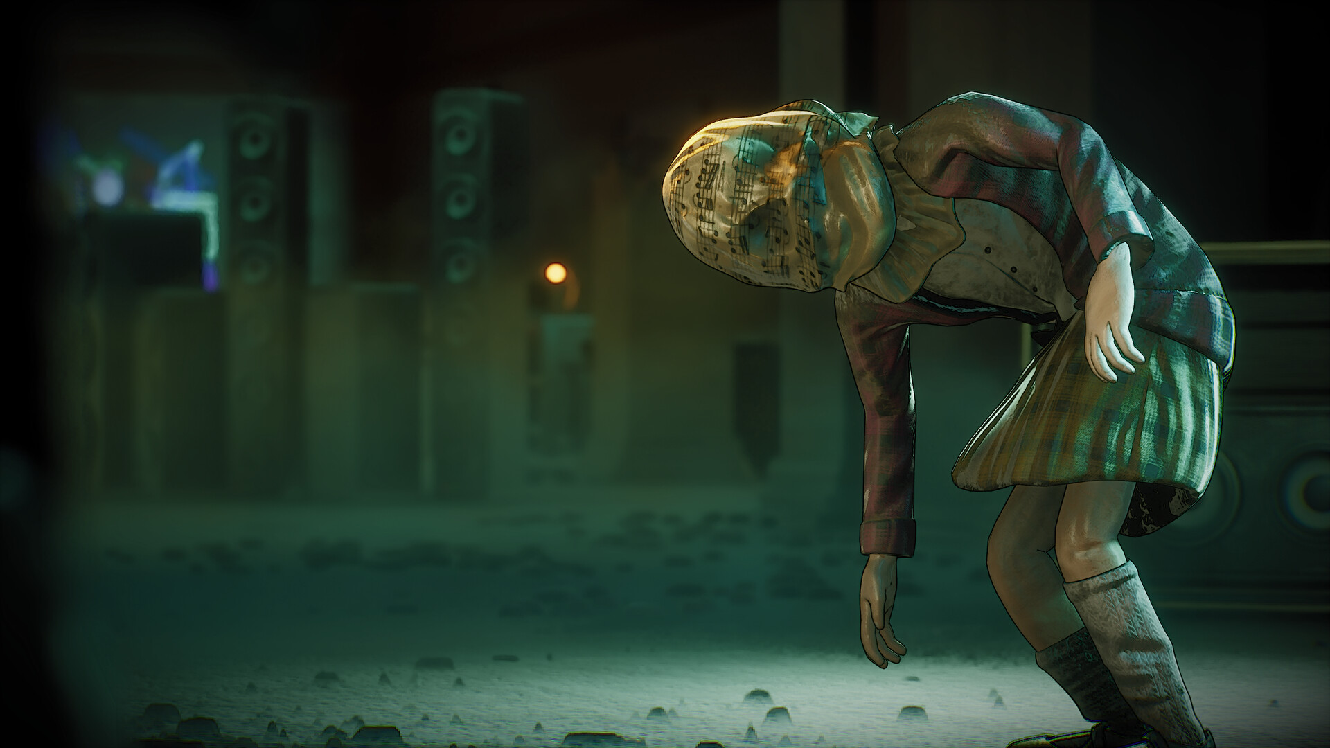 A screenshot of the upcoming horror game, Don't Fret