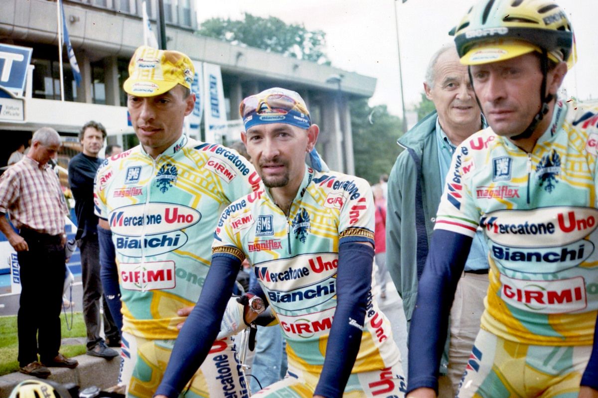 The calm before the storm that Marco Pantani would unleash on Les Deux Alpes