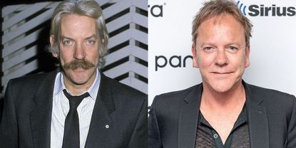 Donald Sutherland and Kiefer Sutherland at 52 