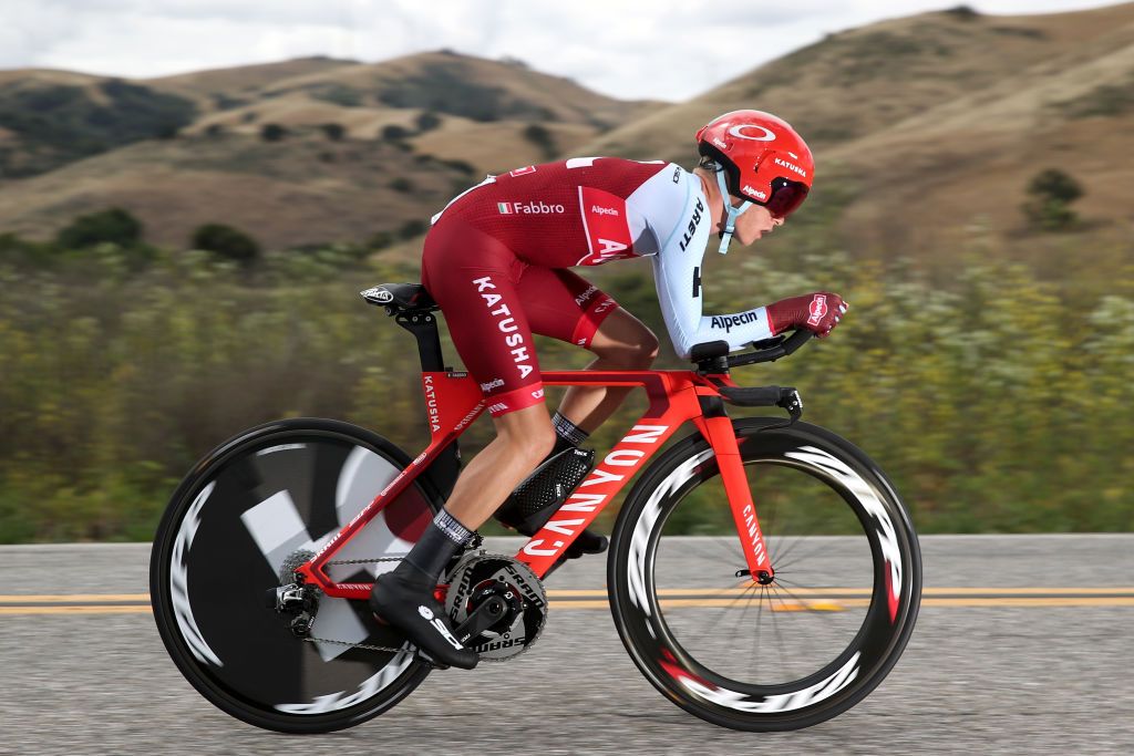 Katusha-Alpen's Matteo Fabbro