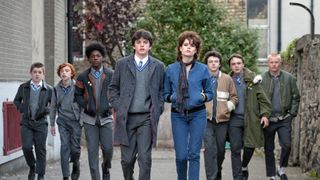 The cast of Sing Street