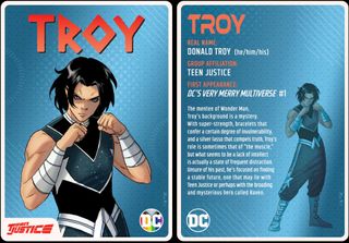 Troy (Donald Troy) — he/him/his in Multiversity: Teen Justice