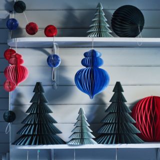 Best Christmas decorations paper trees