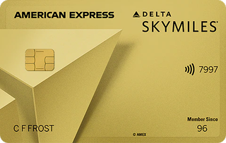 Delta SkyMiles Gold American Express card