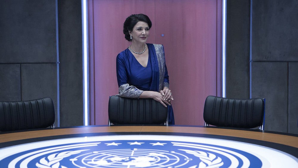 UN Under-Secretary General Chrisjen Avasarala from the sci-fi TV show The Expanse.