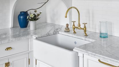a utility room sink