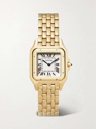 Panthère De Cartier 27mm Medium 18-Karat Gold Watch