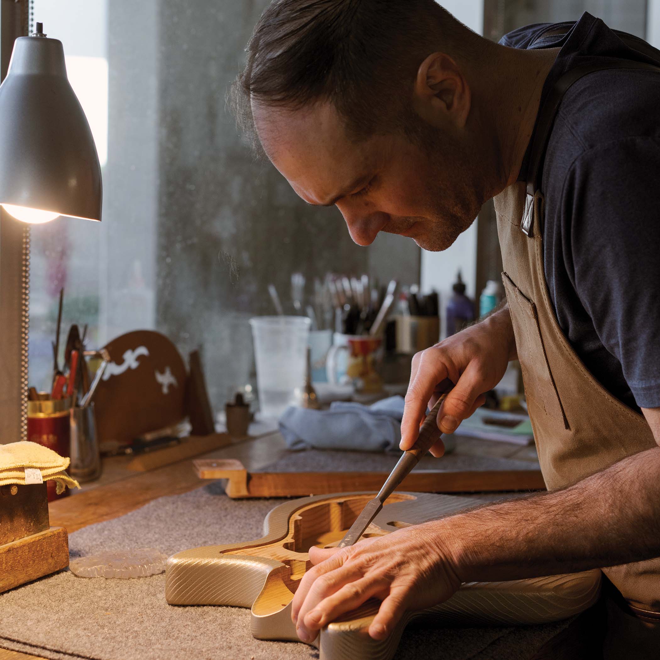 Eastman Kauffman Series: Otto D&amp;rsquo;Ambrosio, chief designer at Eastman, working at his base in Pomona, California.