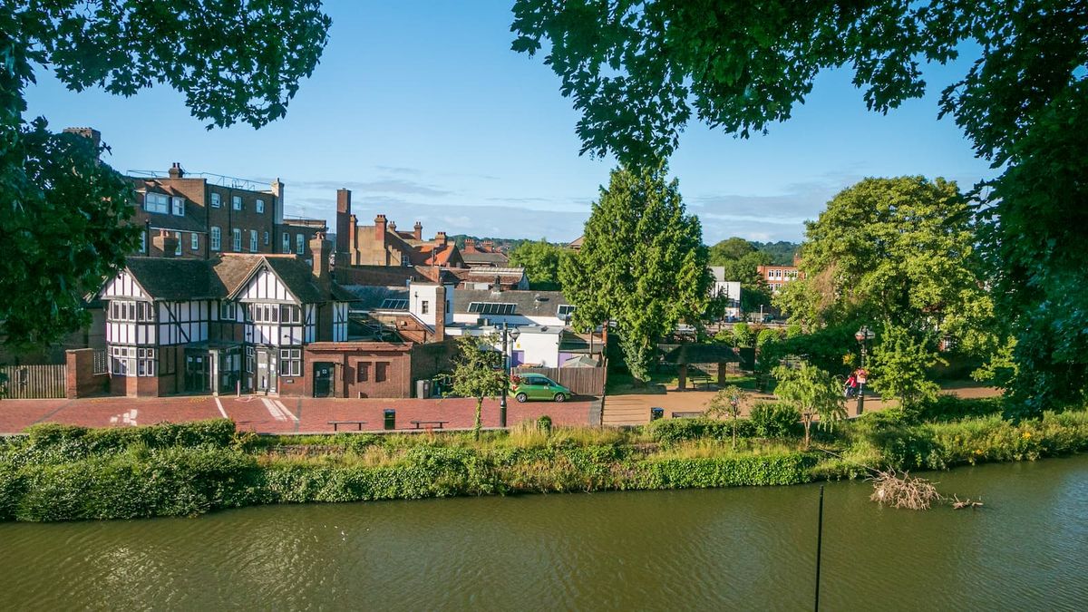 Tonbridge River in Kent