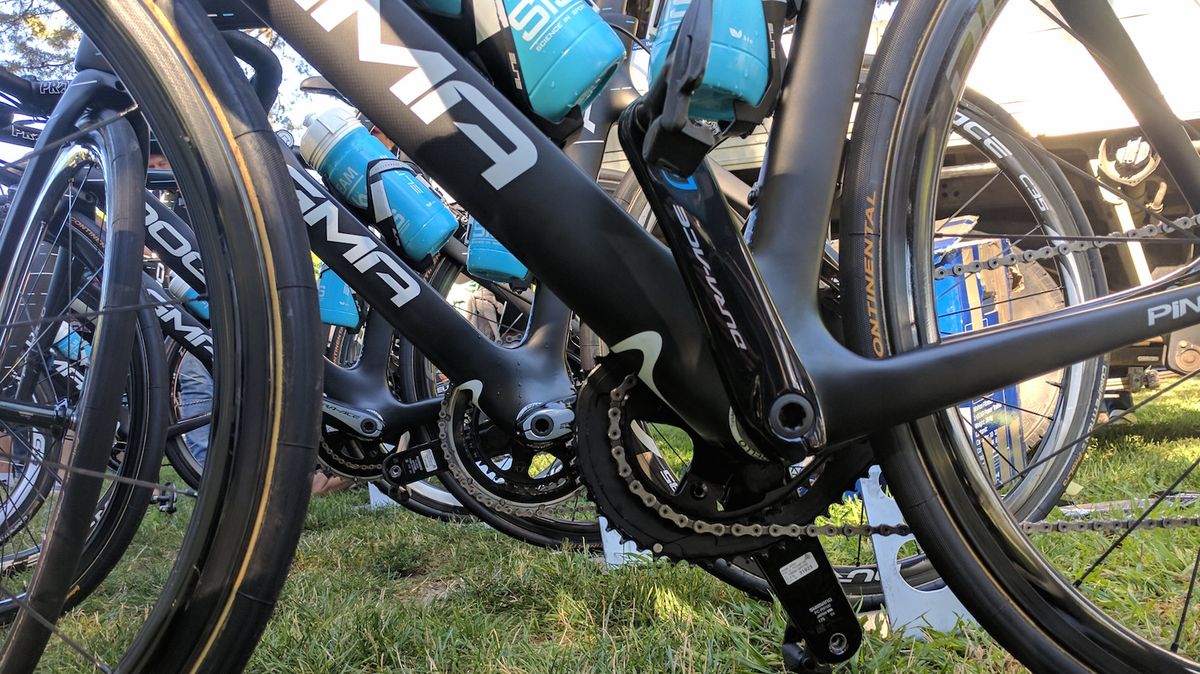 The non-driveside crank